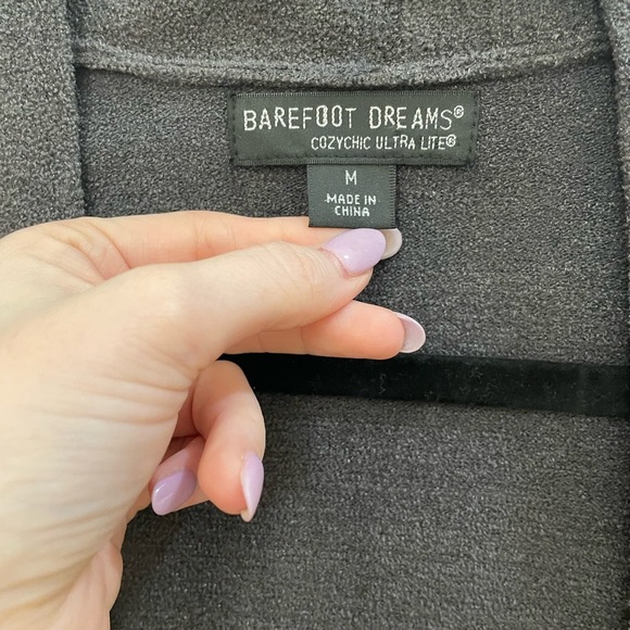 Barefoot Dreams CozyChic Ultra Lite Sleeveless Long Cardi - Picture 6 of 8